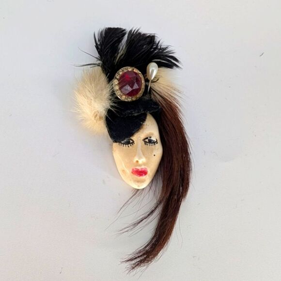 Vintage art deco Brooch - Picture 1 of 4